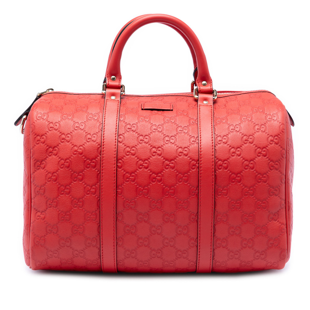 Pre-Loved Gucci Medium Guccissima Joy Boston Bag - Picture 1 of 6